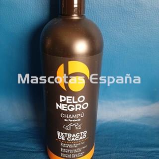 BUBBLES Champú Pelo Negro (Extracto de Cacao) 1L - Imagen 1