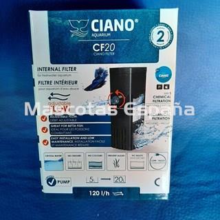 CIANO Filtro Interior Acuario CF20 - Imagen 1