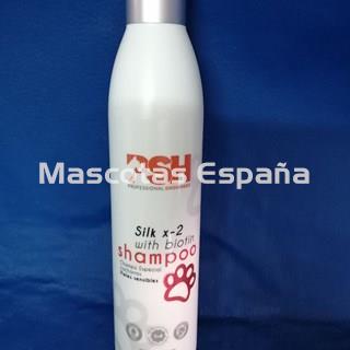 PSH Silk X-2 With Biotin Shampoo (Champú Especial Cachorros) Pieles Sensibles 250ml - Imagen 1