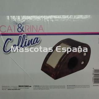 RECORD Cat&Rina Rascador Colina 53X30X33cm Marrón - Imagen 1