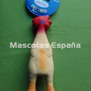 RECORD Juguete Gallina Látex M 25cm - Imagen 1