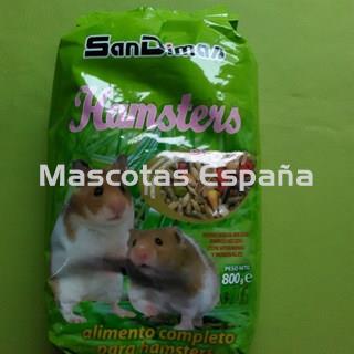 SAN DIMAS Alimento Hamsters 800g - Imagen 1