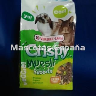 VERSELE-LAGA Crispy Muesli Rabbits 1Kg - Imagen 1